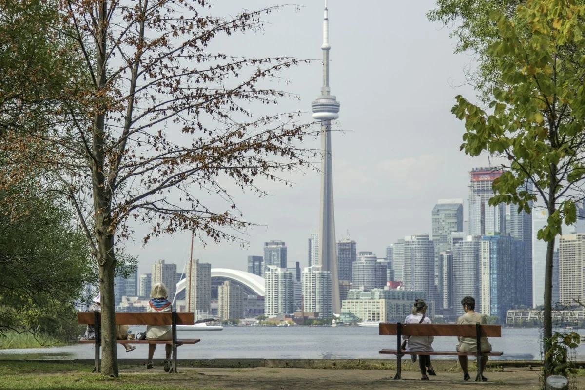 Toronto skyline in Canada